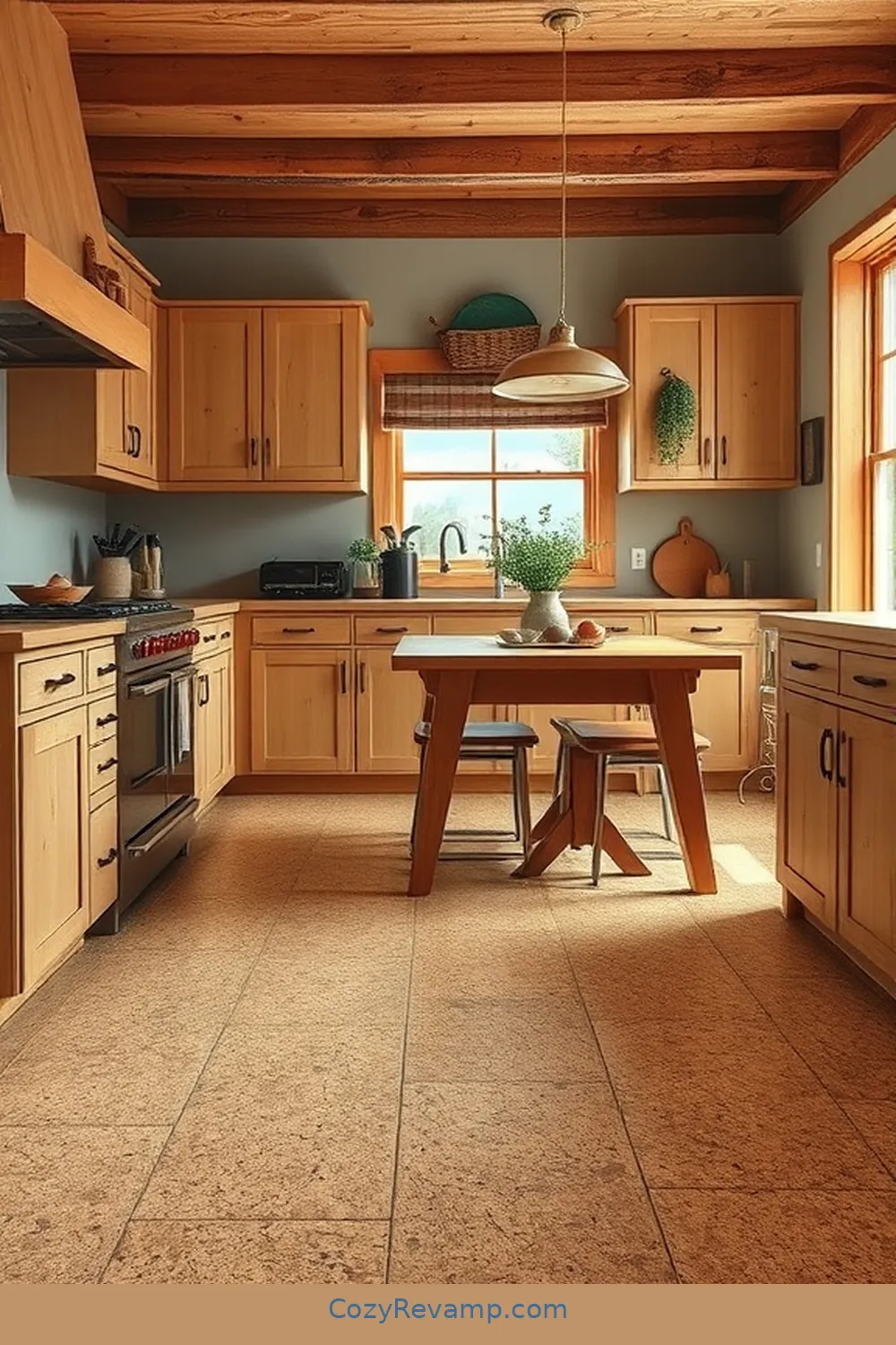 Designing a Rustic Kitchen With Cork Material: a Step-By-Step Guide 3 Choosing the Right Cork Flooring for Designing a Rustic Kitchen With Cork Material: a Step-By-Step Guide