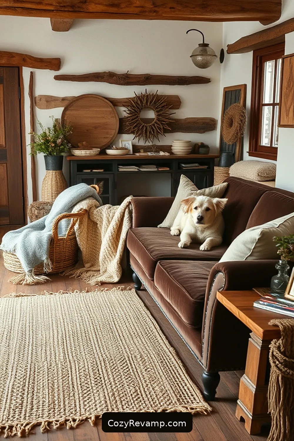 Designing a Rustic Living Room With Natural Fibers 6 Layering Textures for a Cozy Atmosphere for Designing a Rustic Living Room With Natural Fibers