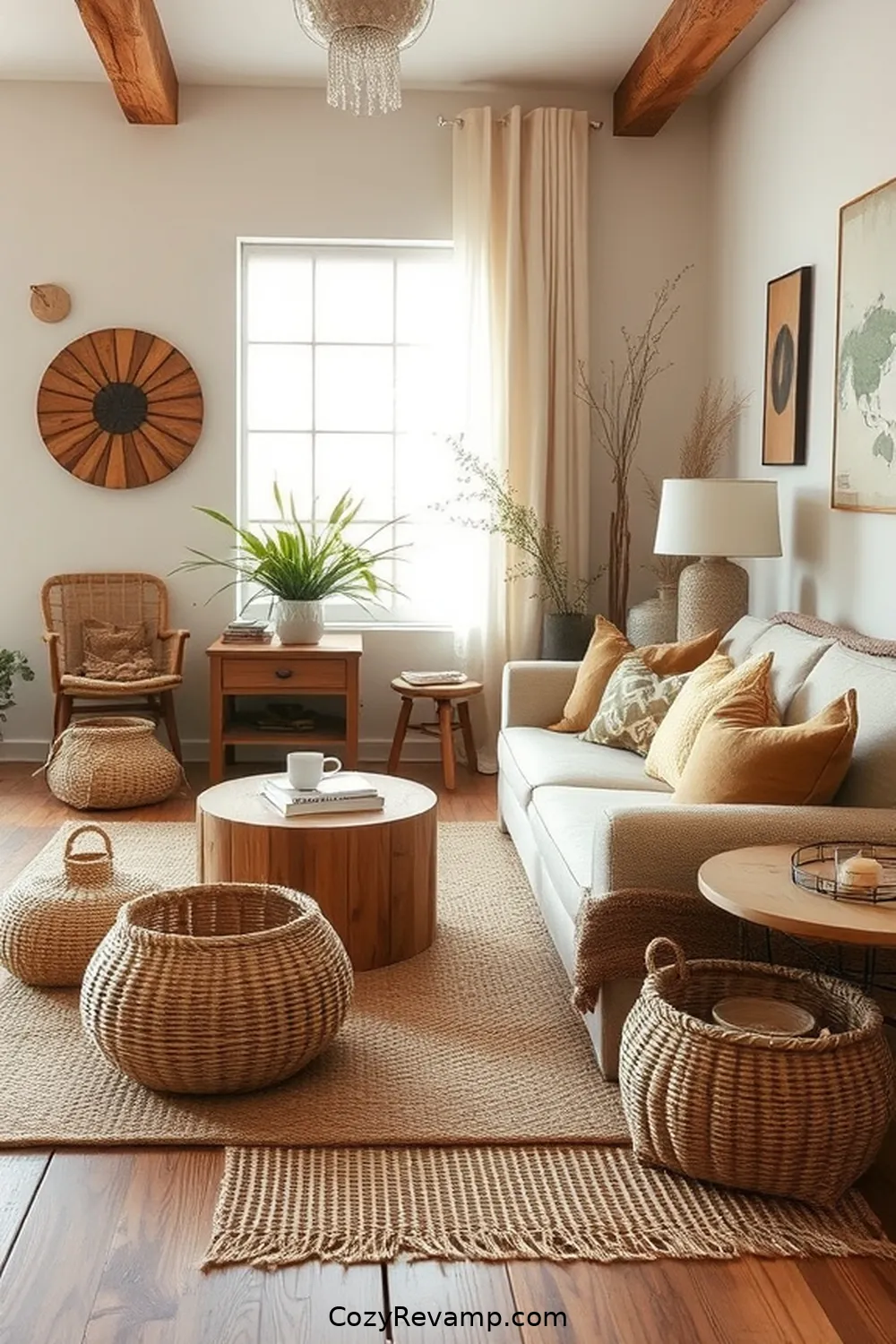 Designing a Rustic Living Room With Natural Fibers 2 Understanding Natural Fibers and Their Benefits for Designing a Rustic Living Room With Natural Fibers