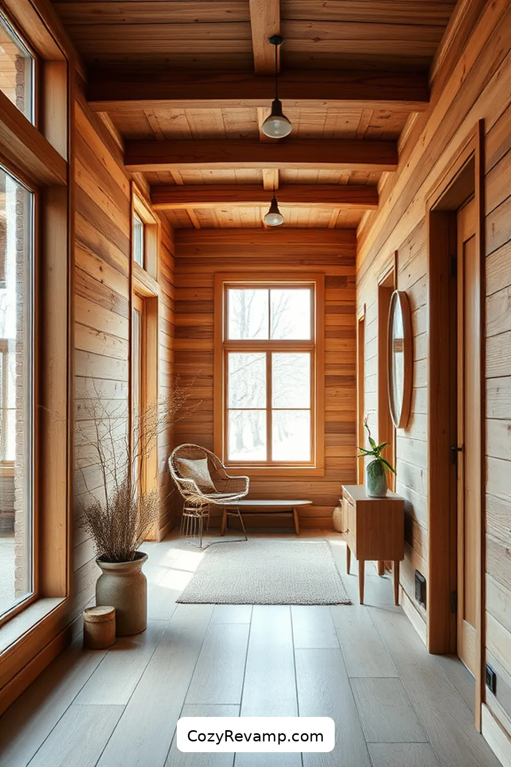 Maintaining and Caring for Recycled Wood Elements for Designing a Scandinavian Hallway With Recycled Wood Materials