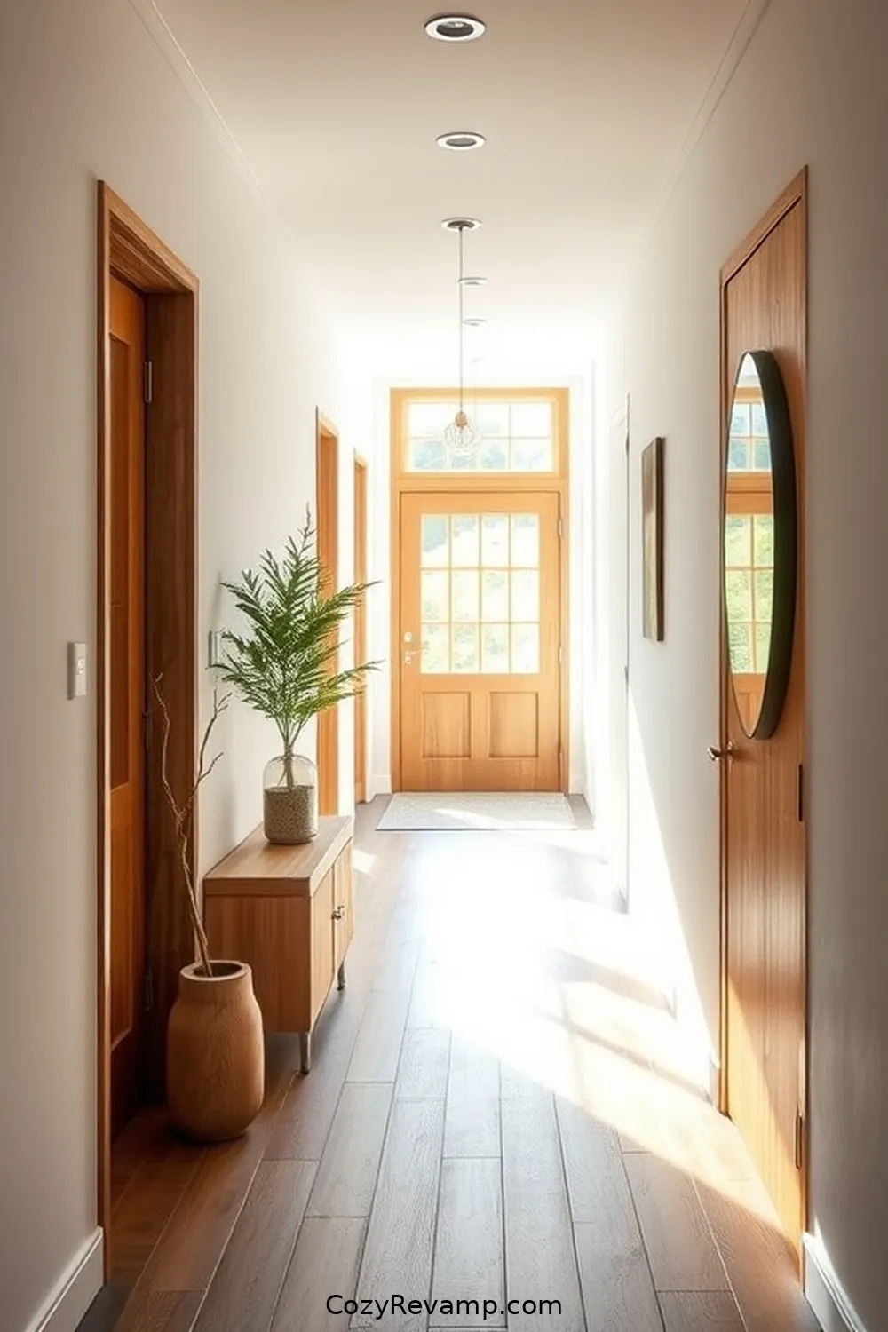 The Benefits of Using Recycled Wood for Designing a Scandinavian Hallway With Recycled Wood Materials