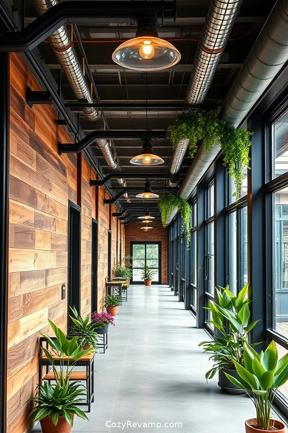 Designing an Industrial Hallway With Recycled Wood Materials 5 Creative Design Ideas for Recycled Wood Hallways for Designing an Industrial Hallway With Recycled Wood Materials
