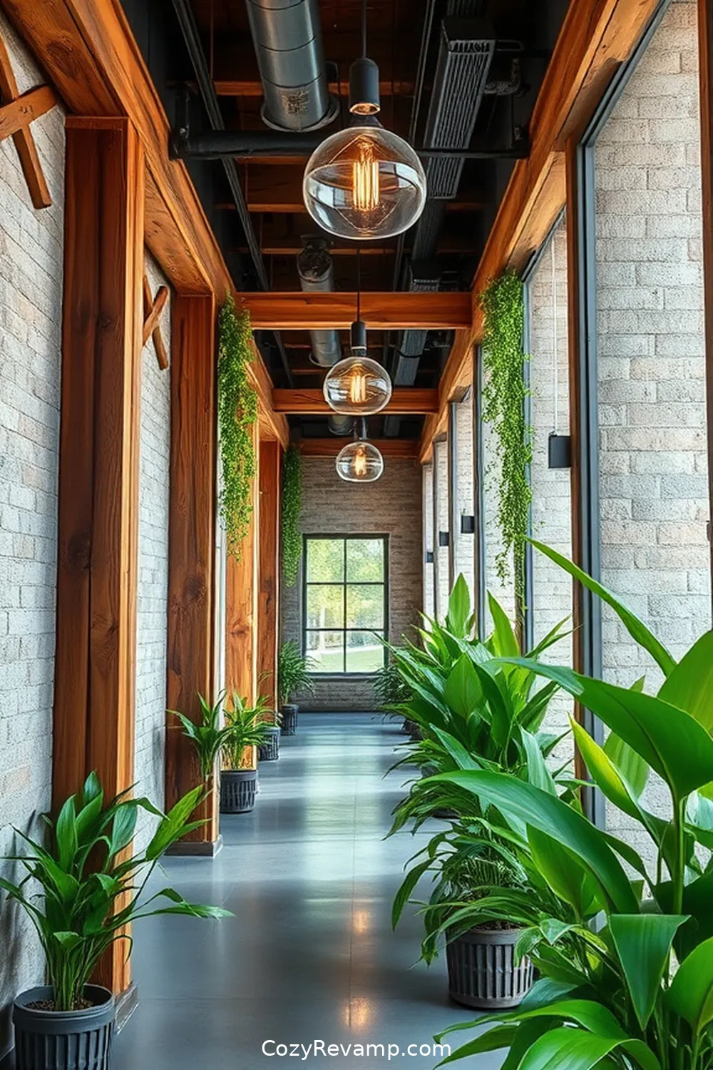 Designing an Industrial Hallway With Recycled Wood Materials 4 Sustainable Sourcing: Where to Find Recycled Wood for Designing an Industrial Hallway With Recycled Wood Materials