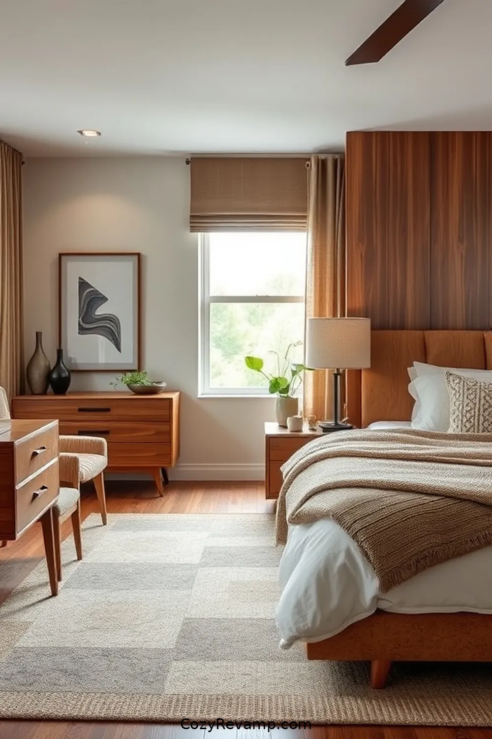Cork Furniture Legs for Enhance Your Mid-Century Modern Bedroom With Cork Material: 23 Ways