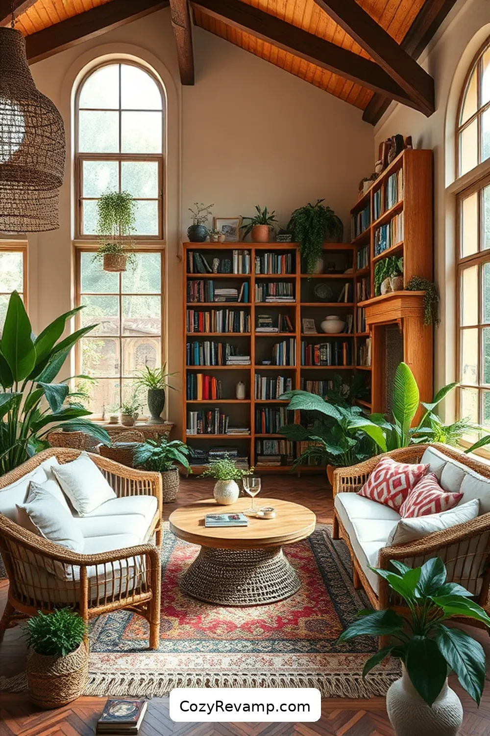 The Importance of Natural Fibers in Bohemian Design for Essential Elements for a Bohemian Library With Natural Fibers