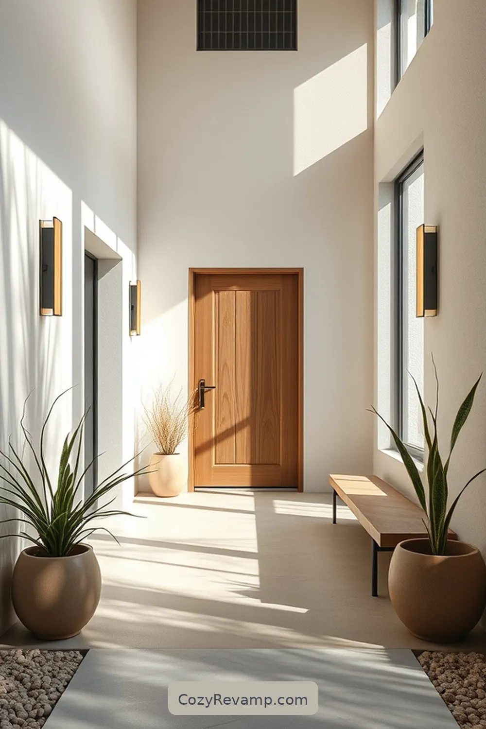 Essential Materials for a Minimalist Entryway With Solar-Powered Lights 2 Choosing the Right Color Palette for Essential Materials for a Minimalist Entryway With Solar-Powered Lights