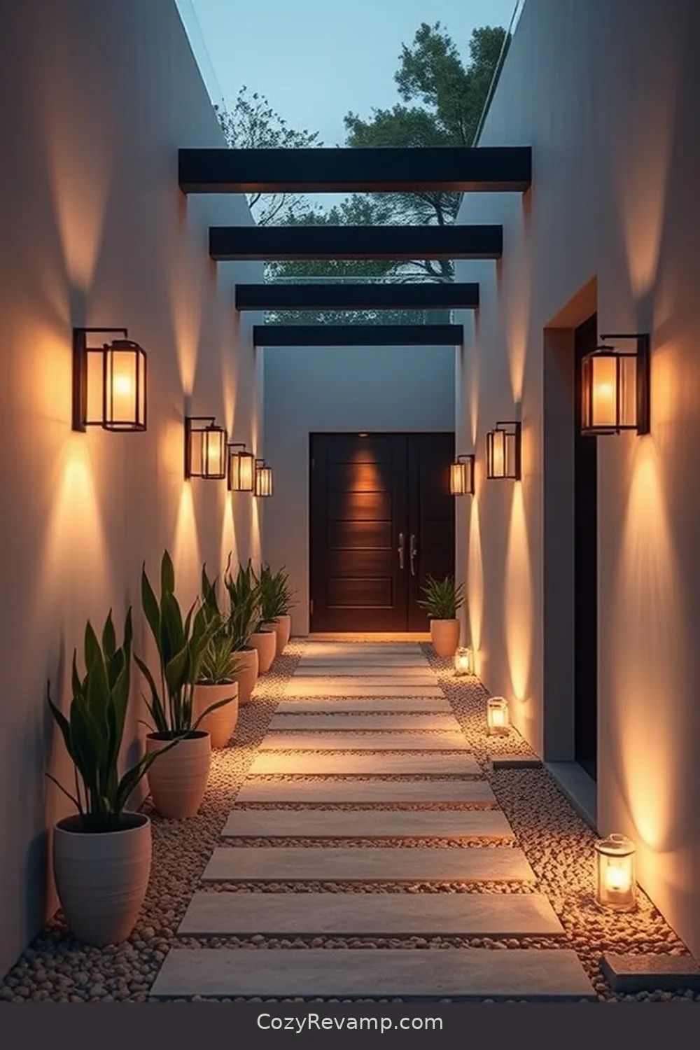 Essential Materials for a Minimalist Entryway With Solar-Powered Lights 11 Integrating Solar-Powered Lighting for Essential Materials for a Minimalist Entryway With Solar-Powered Lights
