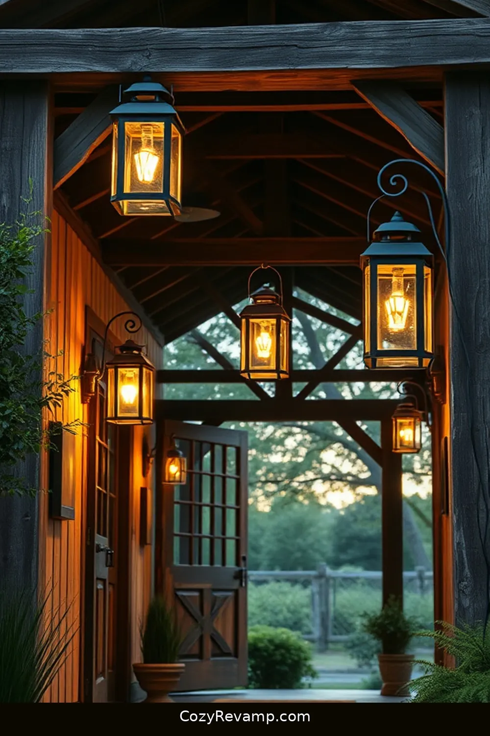 Lighting Options for Rustic Entryways for Essential Materials for a Rustic Entryway With Solar-Powered Lights
