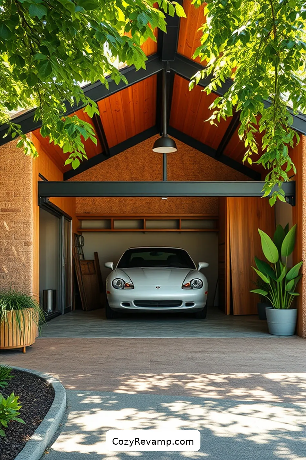 How Does Cork Material Make a Mid-Century Modern Garage Stand Out? 8 Combining Cork With Other Mid-Century Materials for How Does Cork Material Make a Mid-Century Modern Garage Stand Out?