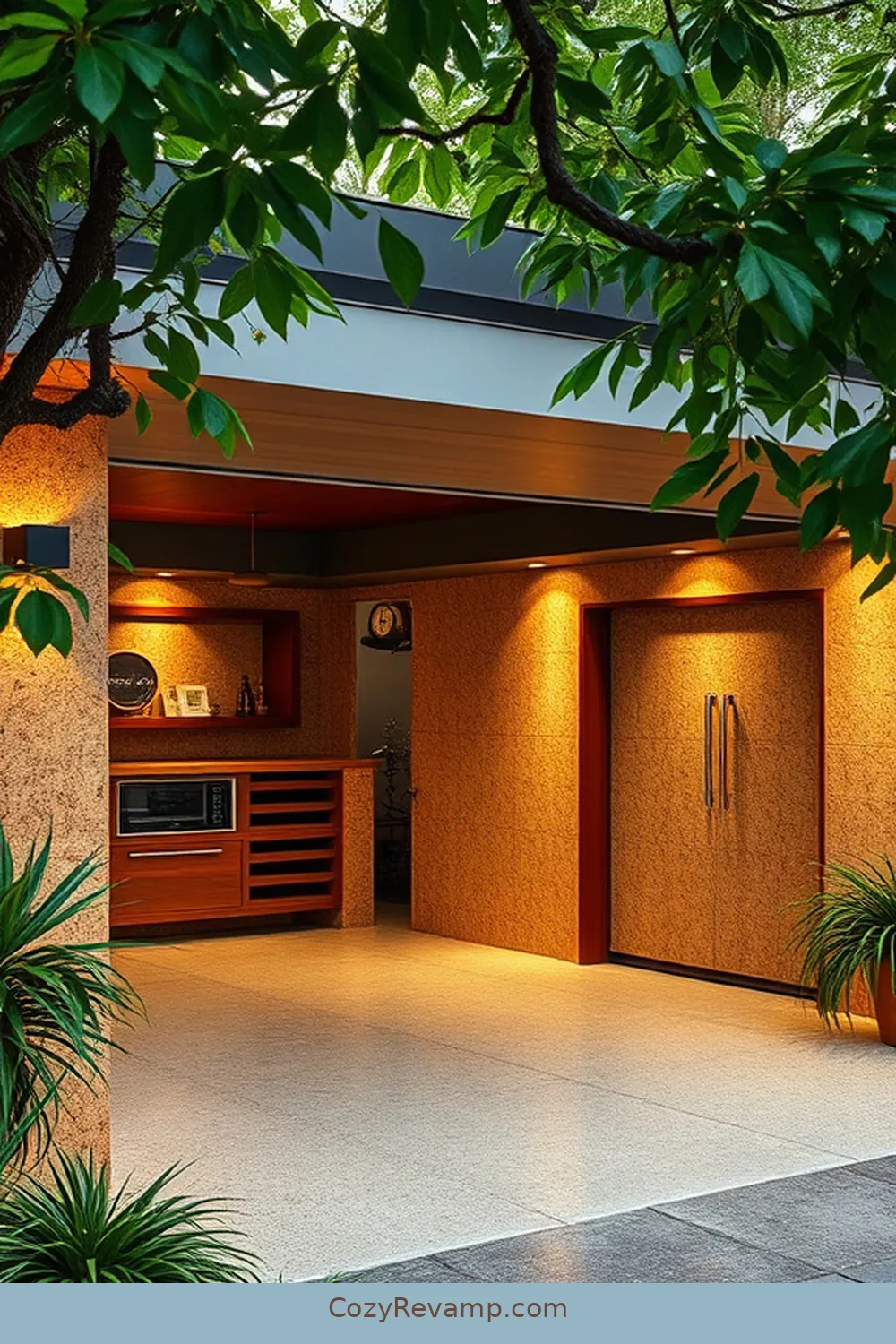 How Does Cork Material Make a Mid-Century Modern Garage Stand Out? 5 Corkโs Insulating Properties for Temperature Control for How Does Cork Material Make a Mid-Century Modern Garage Stand Out?