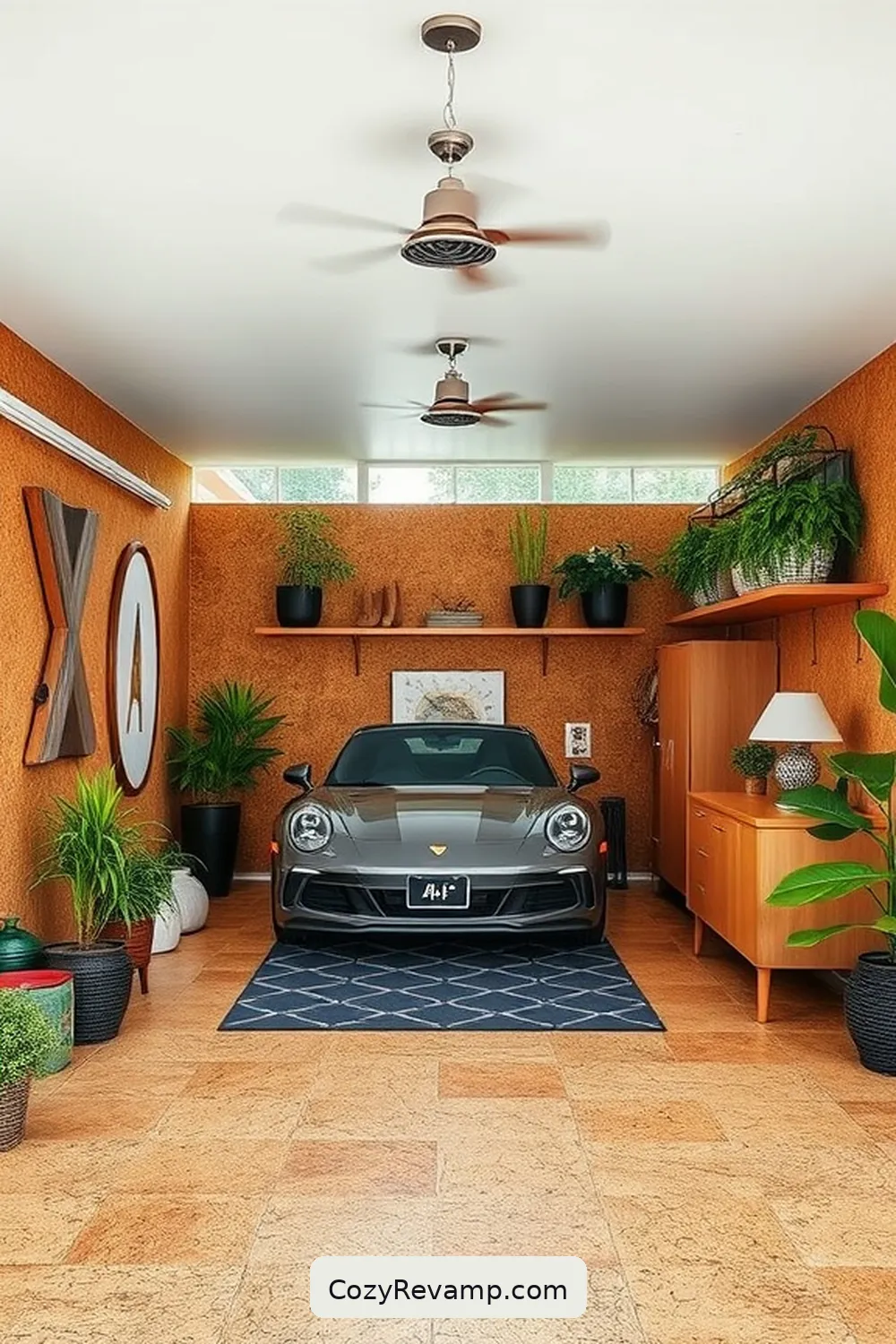 How Does Cork Material Make a Mid-Century Modern Garage Stand Out? 6 Versatile Applications of Cork in Garage Spaces for How Does Cork Material Make a Mid-Century Modern Garage Stand Out?