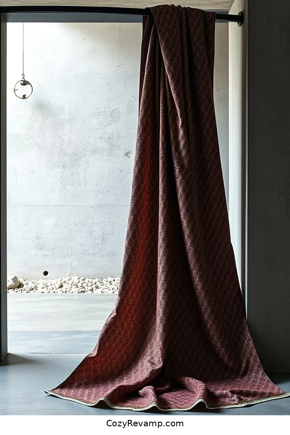 Textures and Patterns: Enhancing Visual Interest for How Does Organic Cotton Material Make an Industrial Entryway Stand Out?