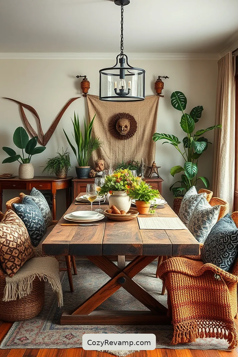 Benefits of Using Recycled Wood for How to Create a Bohemian Dining Room With Recycled Wood Materials