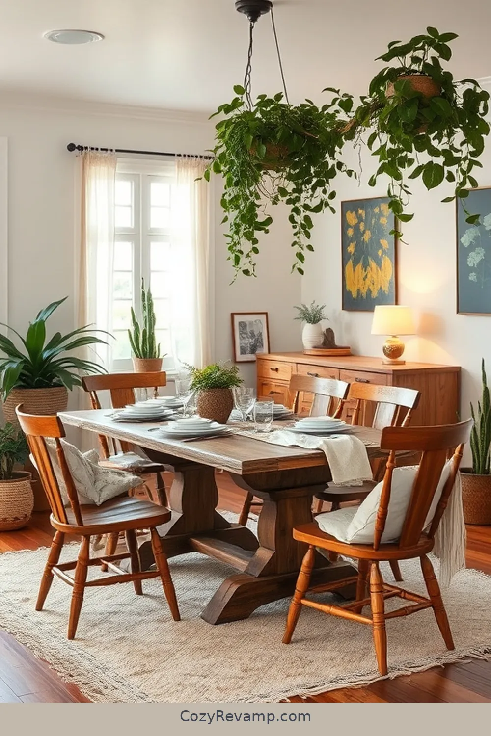 Maintaining a Clutter-Free Space for How to Create a Bohemian Dining Room With Recycled Wood Materials