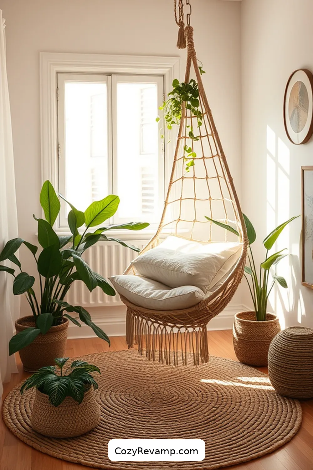 Create a Cozy Reading Nook for How to Create a Bohemian Home Office With Natural Fiber Materials