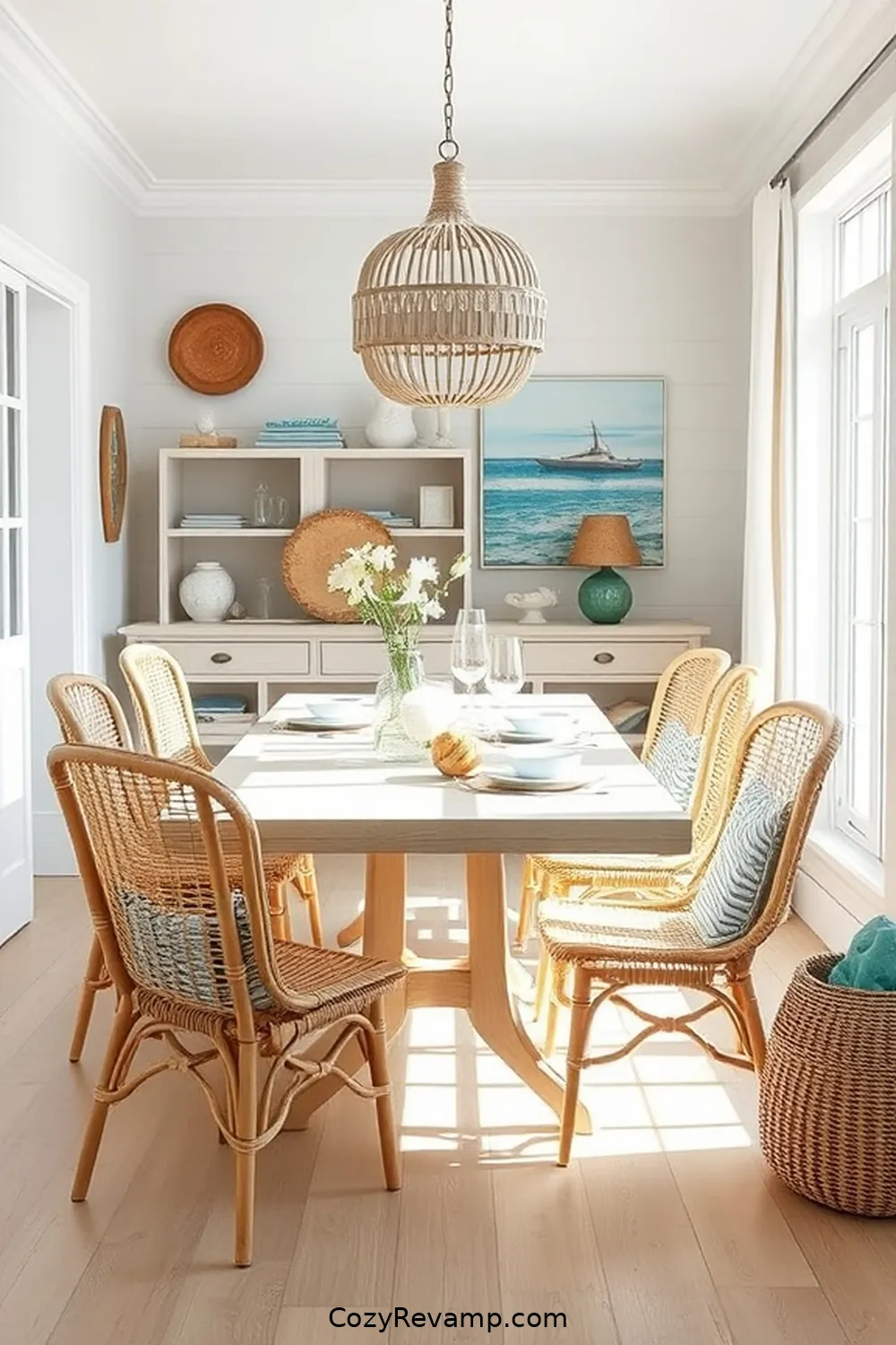 Choosing the Right Bamboo Furniture for How to Create a Coastal Dining Room With Bamboo Materials