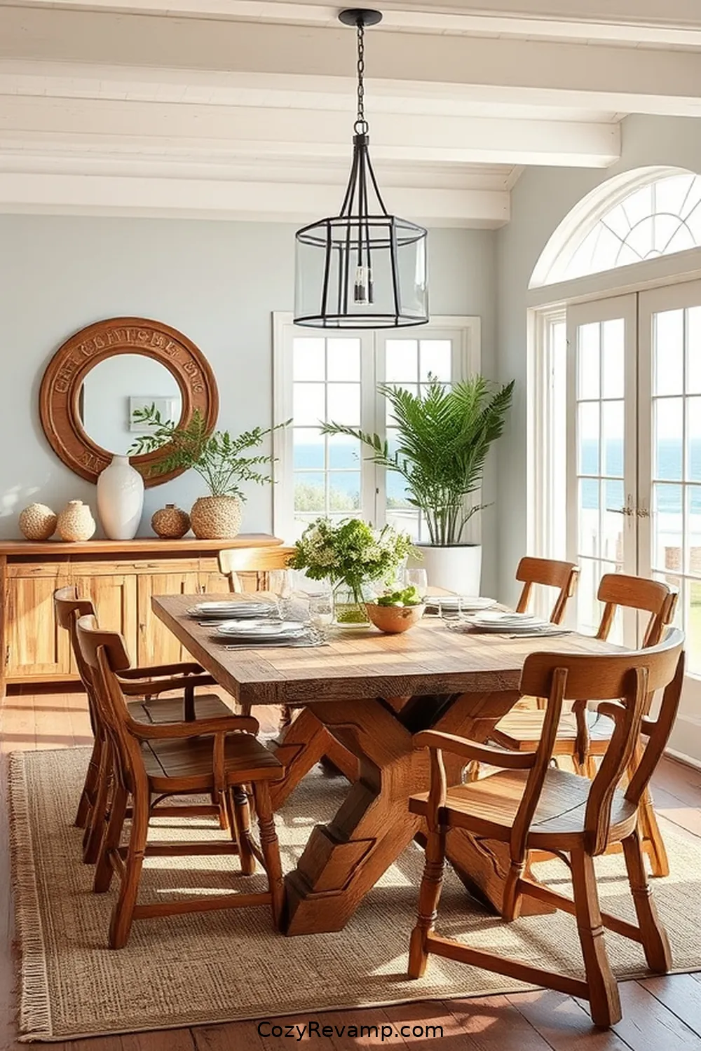Maintaining and Caring for Recycled Wood Furnishings for How to Create a Coastal Dining Room With Recycled Wood Materials