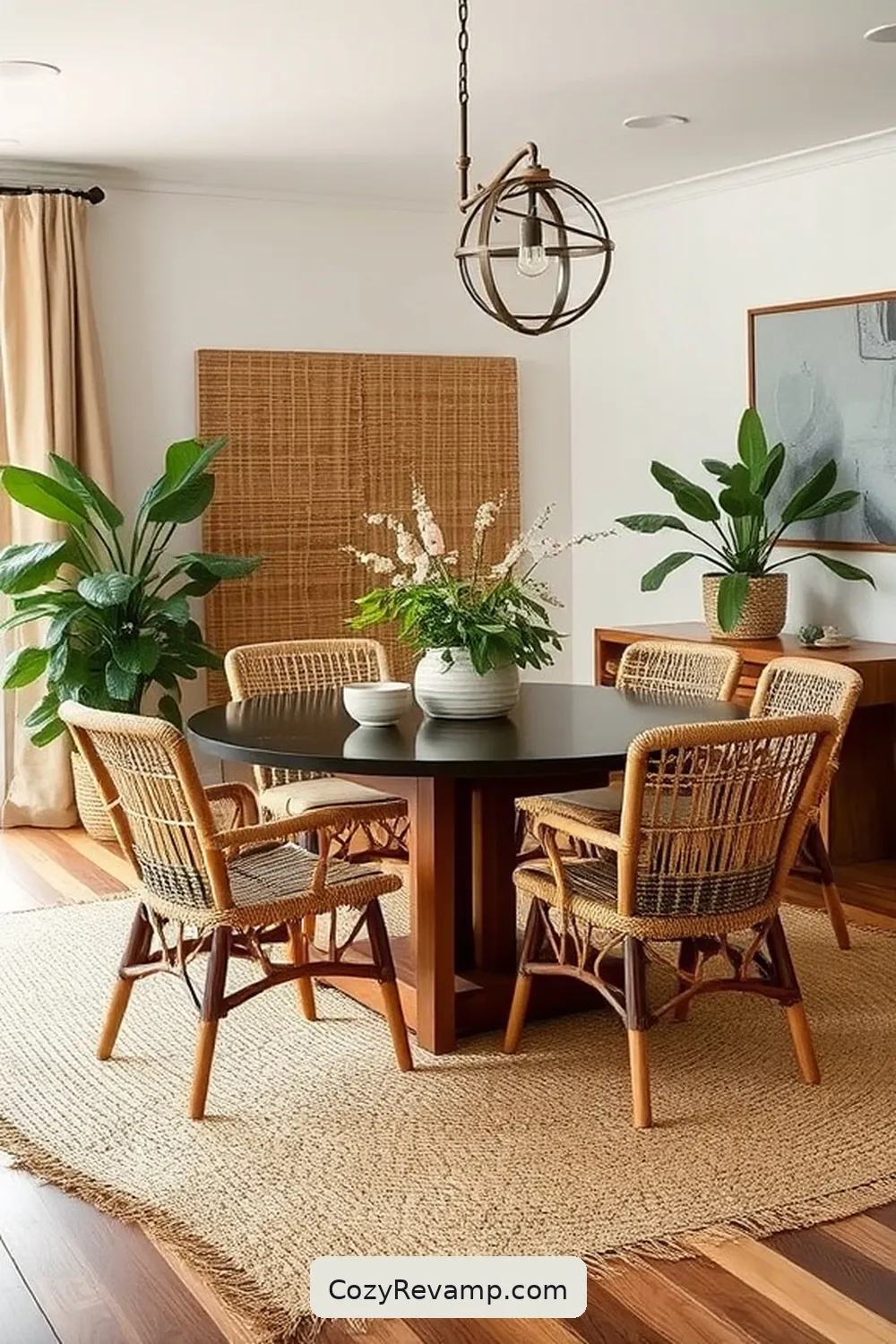 How to Create a Mid-Century Modern Dining Room With Natural Fibers 3 Choosing the Right Natural Fibers for How to Create a Mid-Century Modern Dining Room With Natural Fibers