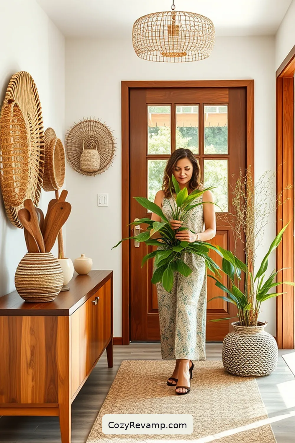 How to Create a Mid-Century Modern Entryway With Natural Fibers 2 Embracing the Mid-Century Modern Aesthetic for How to Create a Mid-Century Modern Entryway With Natural Fibers