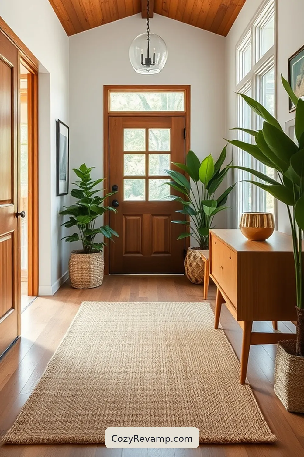 How to Create a Mid-Century Modern Entryway With Natural Fibers 4 Incorporating Jute Rugs for Texture for How to Create a Mid-Century Modern Entryway With Natural Fibers