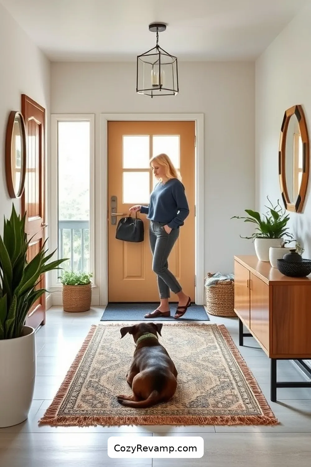 How to Create a Mid-Century Modern Entryway With Natural Fibers 9 Maintaining a Clutter-Free Environment for How to Create a Mid-Century Modern Entryway With Natural Fibers