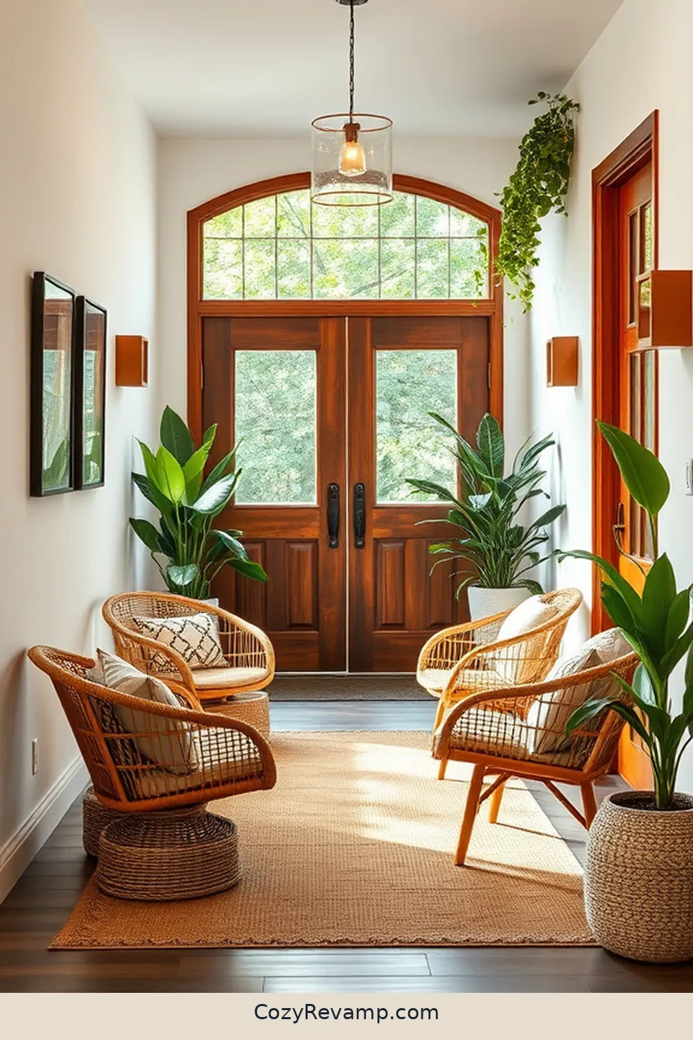 How to Create a Mid-Century Modern Entryway With Natural Fibers 5 Selecting Wicker Furniture for Functionality for How to Create a Mid-Century Modern Entryway With Natural Fibers