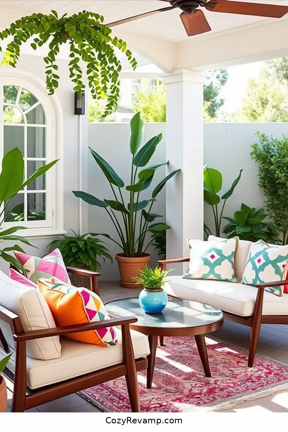 How to Create a Mid-Century Modern Outdoor Patio With Upcycled Fabric 4 Crafting Decorative Pillows and Cushions for How to Create a Mid-Century Modern Outdoor Patio With Upcycled Fabric