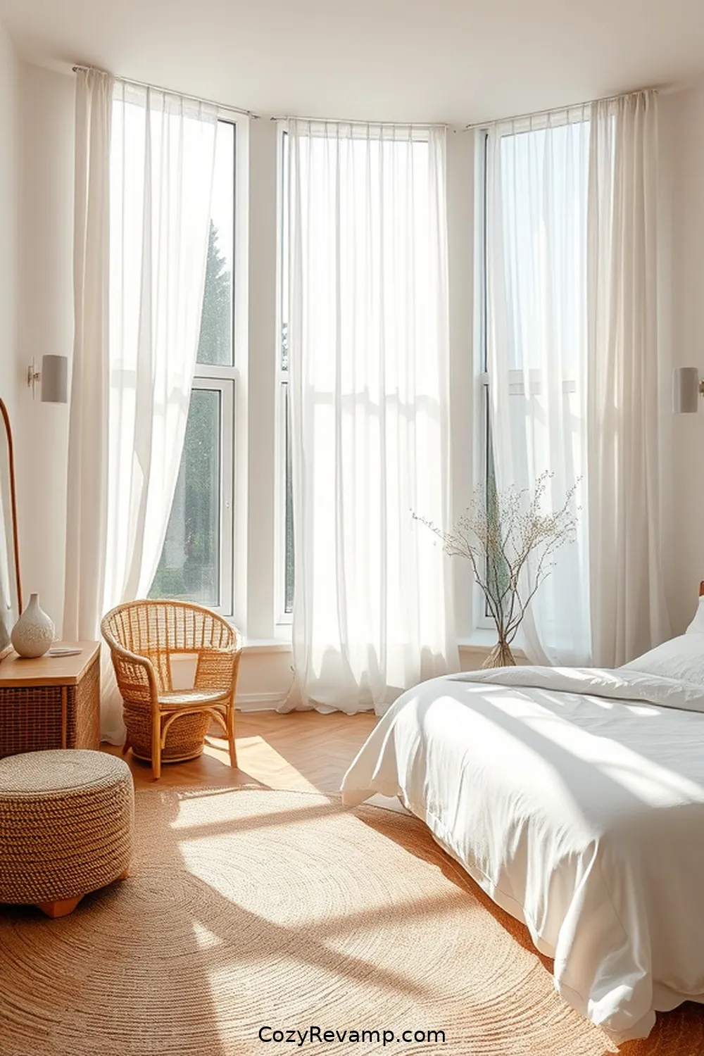 Maximizing Natural Light and Ventilation for How to Create a Minimalist Bedroom With Natural Fibers and Materials