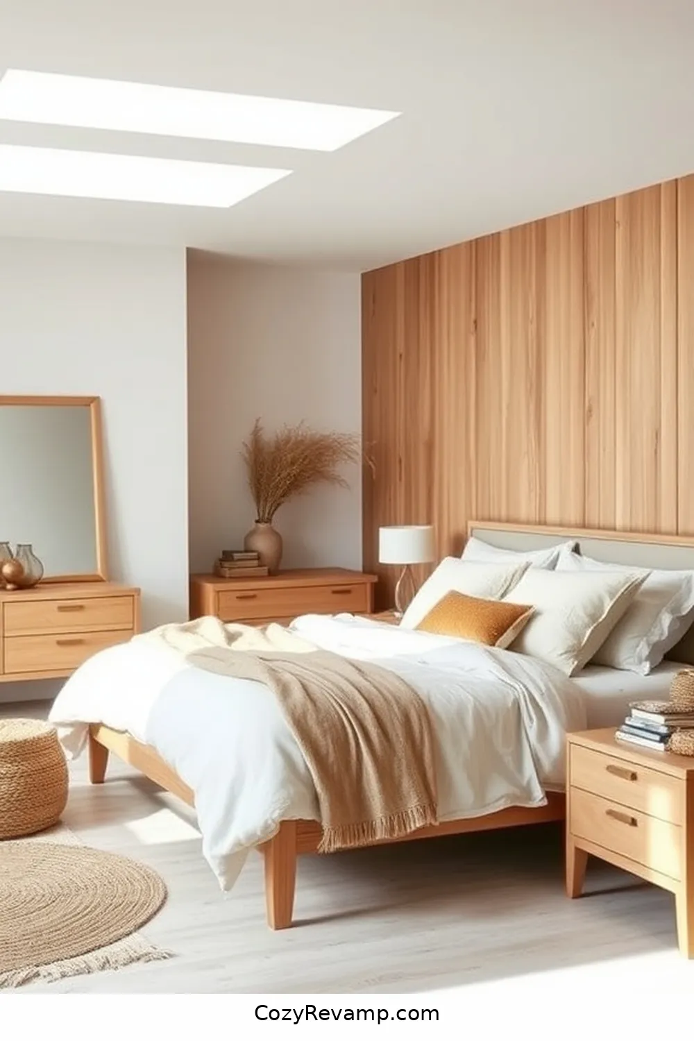 Selecting Furniture With Clean Lines for How to Create a Minimalist Bedroom With Natural Fibers and Materials