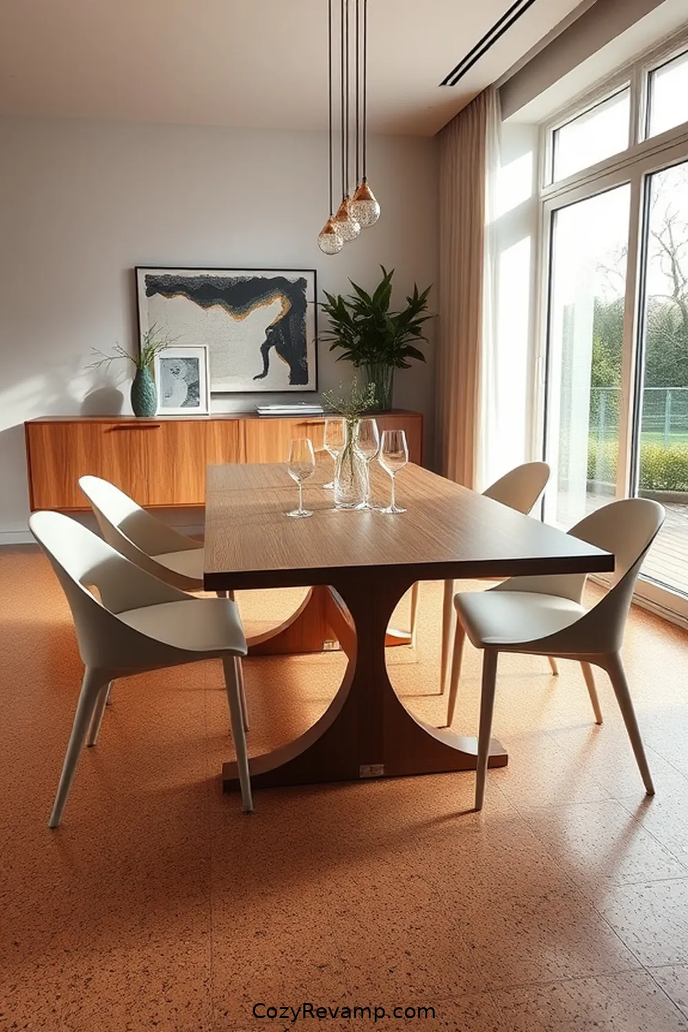 How to Create a Minimalist Dining Room With Cork Material 5 Cork Flooring: A Warm Foundation for Minimalism for How to Create a Minimalist Dining Room With Cork Material
