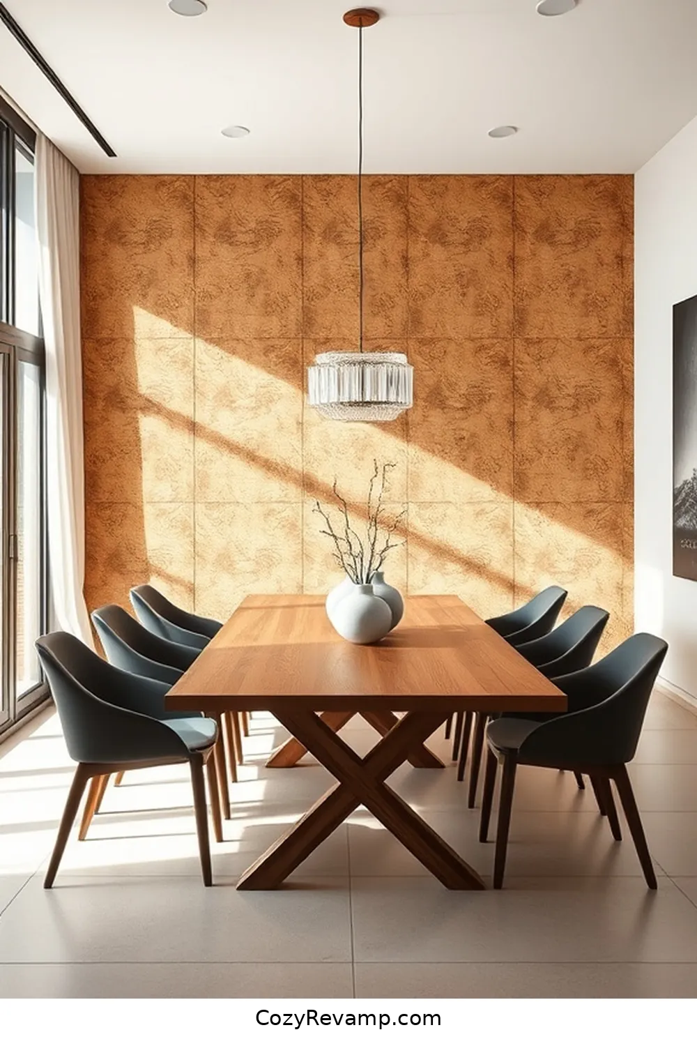 How to Create a Minimalist Dining Room With Cork Material 7 Incorporating Cork Wall Panels for Texture for How to Create a Minimalist Dining Room With Cork Material