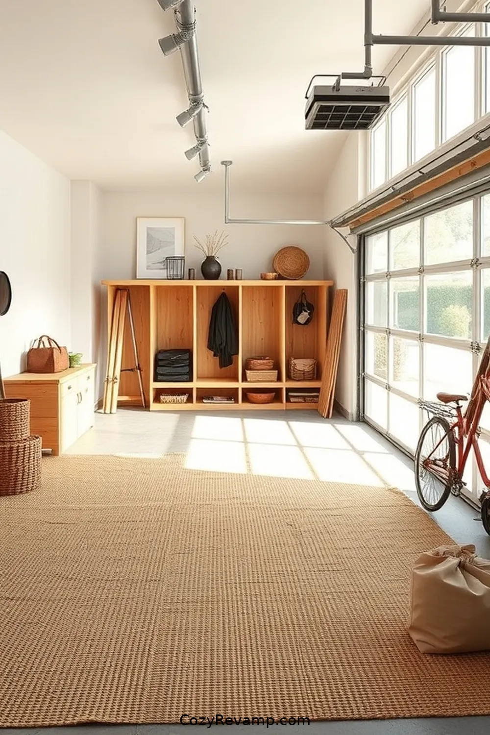 How to Create a Minimalist Garage With Natural Fibers Material 10 Incorporating Sisal for Durable Flooring for How to Create a Minimalist Garage With Natural Fibers Material