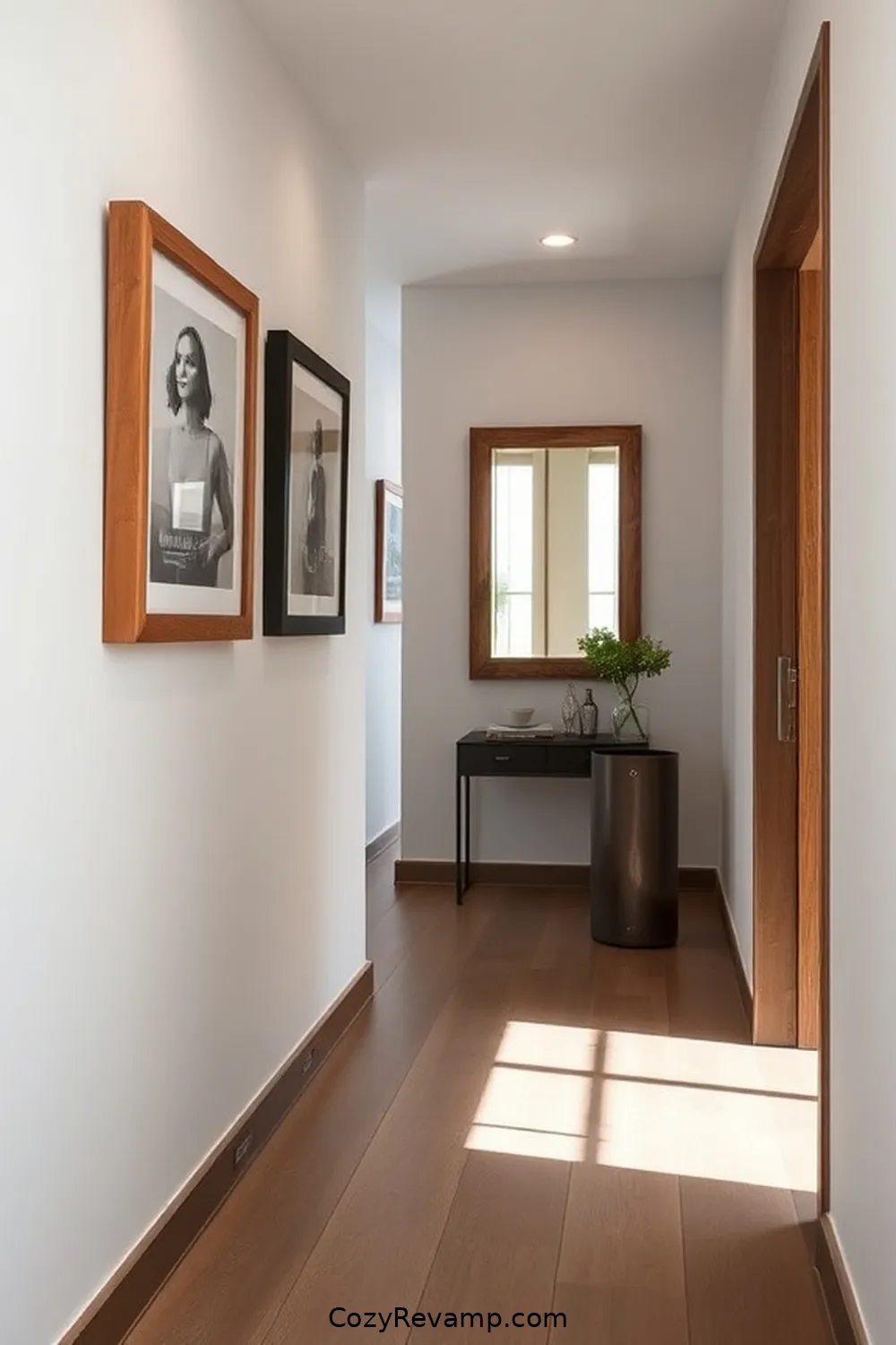 How to Create a Minimalist Hallway With Reclaimed Materials 12 Creating Art Displays With Reclaimed Items for How to Create a Minimalist Hallway With Reclaimed Materials