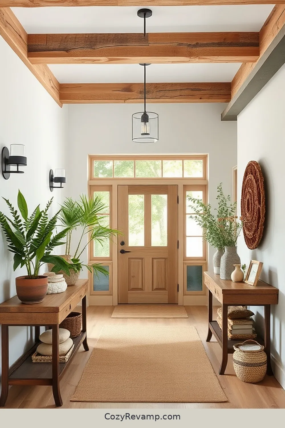 Selecting the Perfect Color Palette for How to Create a Modern Farmhouse Entryway With Recycled Wood Material