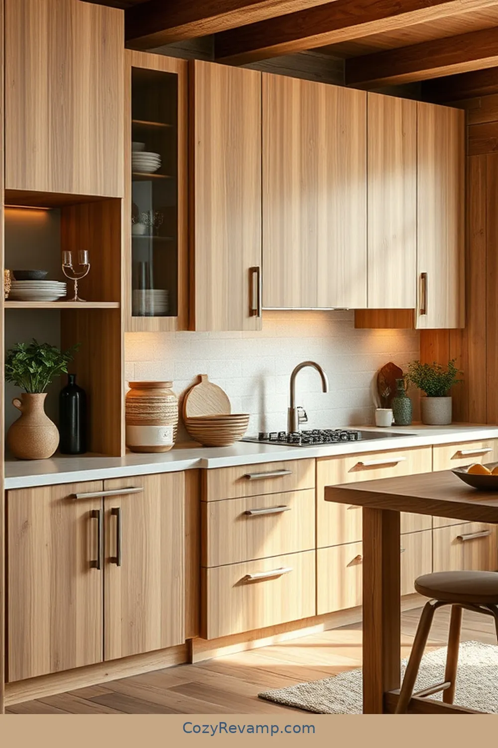 Bamboo Cabinets: Styles and Designs for How to Create a Rustic Kitchen With Bamboo Material