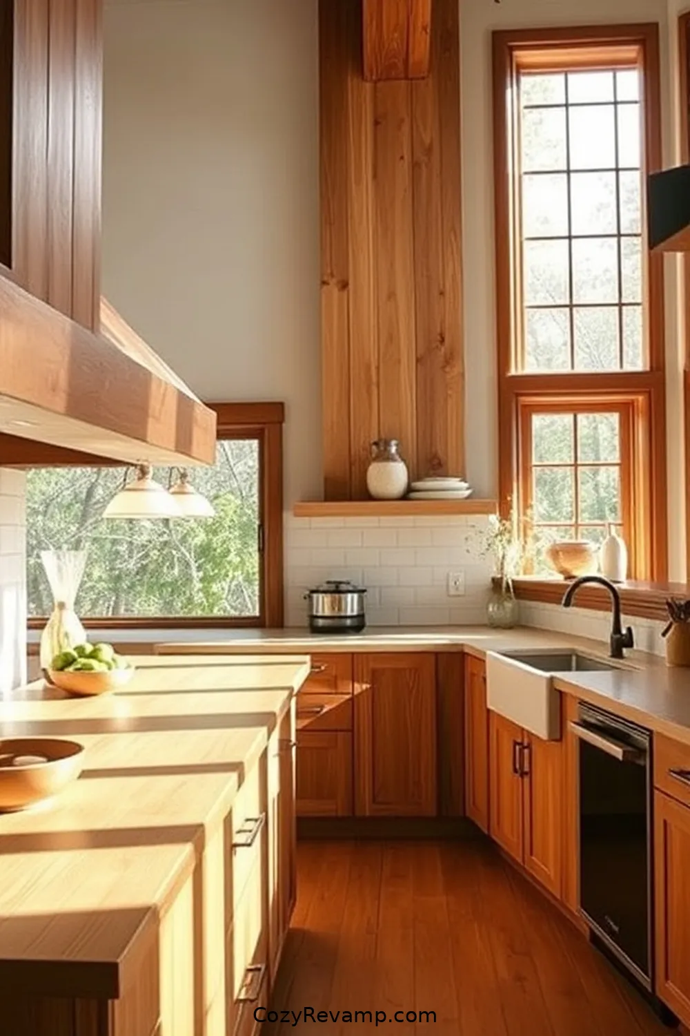 Bamboo Countertops: A Durable Option for How to Create a Rustic Kitchen With Bamboo Material