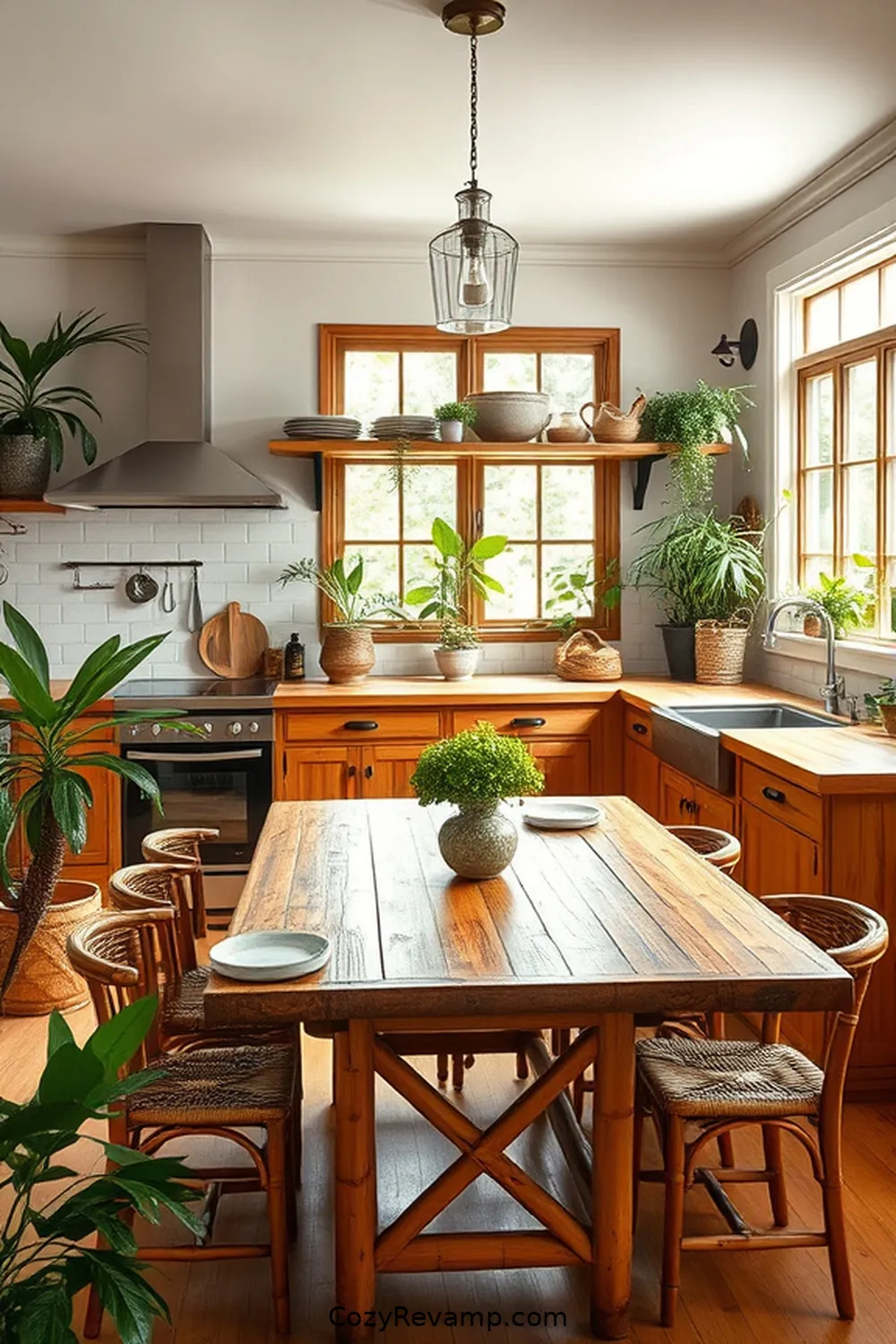 Eco-Friendly Practices When Using Bamboo for How to Create a Rustic Kitchen With Bamboo Material