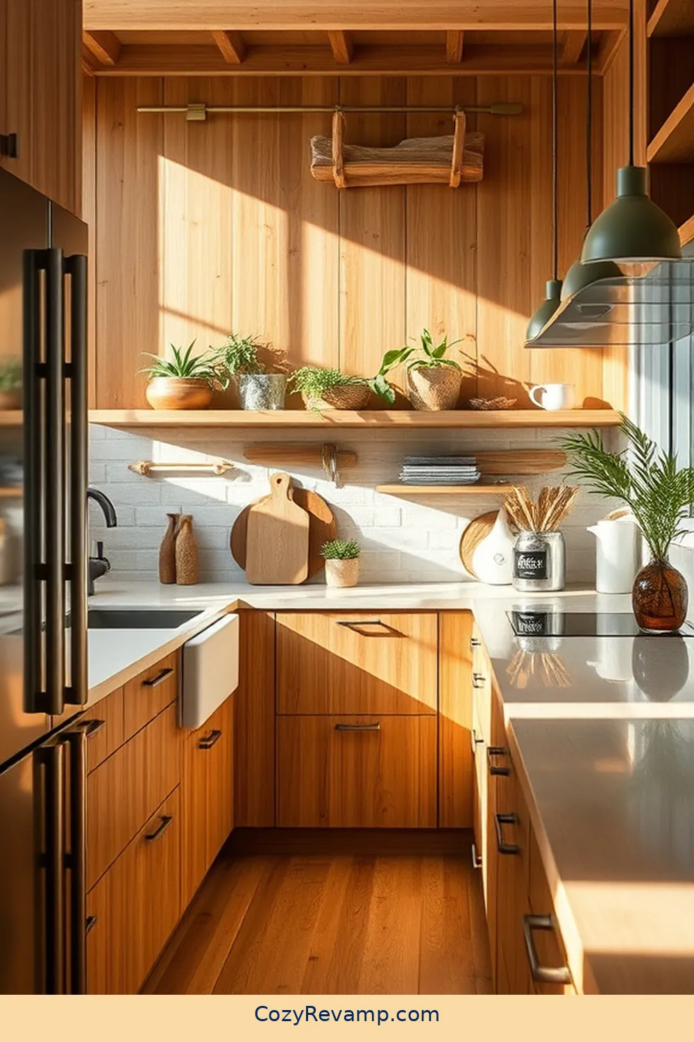 Maintenance Tips for Bamboo in the Kitchen for How to Create a Rustic Kitchen With Bamboo Material