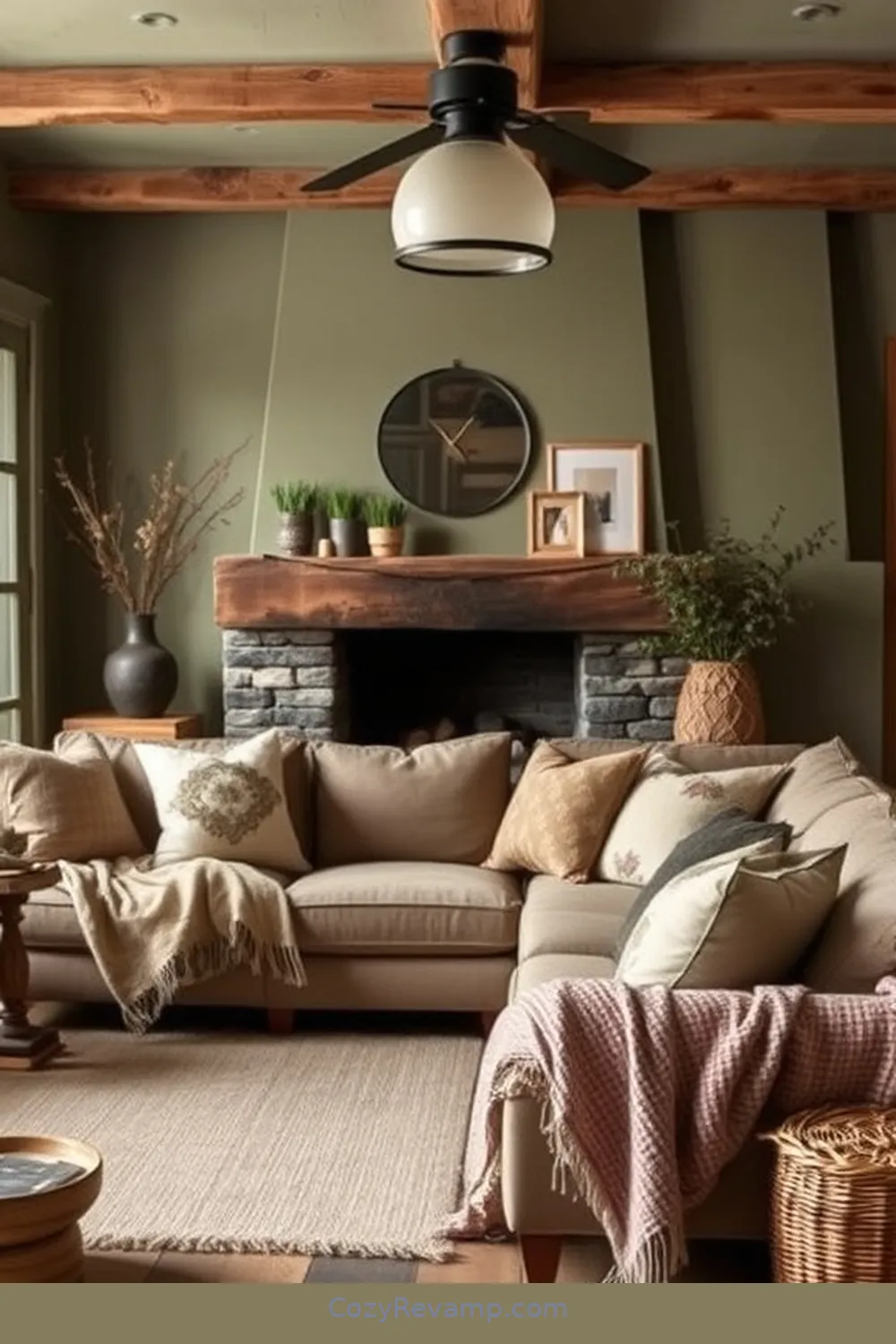 How to Create a Rustic Living Room With Upcycled Fabric Materials 5 Choosing a Color Palette for How to Create a Rustic Living Room With Upcycled Fabric Materials