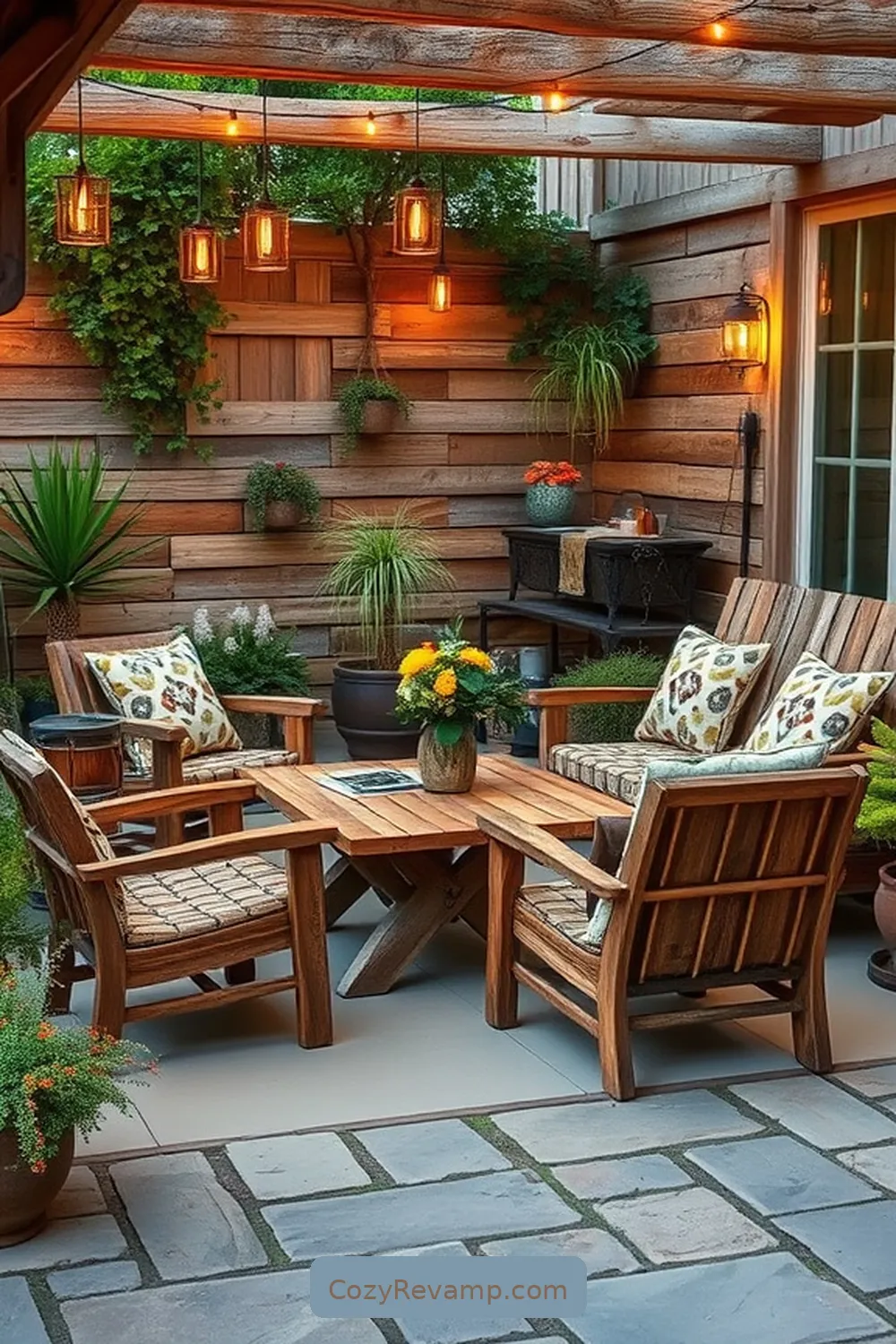 Crafting Unique Furniture Pieces for How to Create a Rustic Outdoor Patio With Recycled Wood Materials