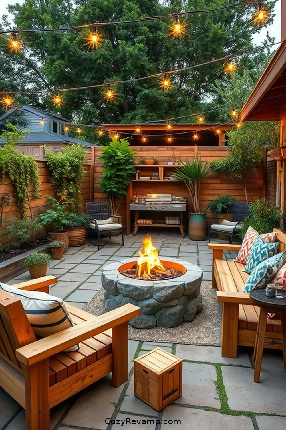 Designing Your Rustic Patio Layout for How to Create a Rustic Outdoor Patio With Recycled Wood Materials