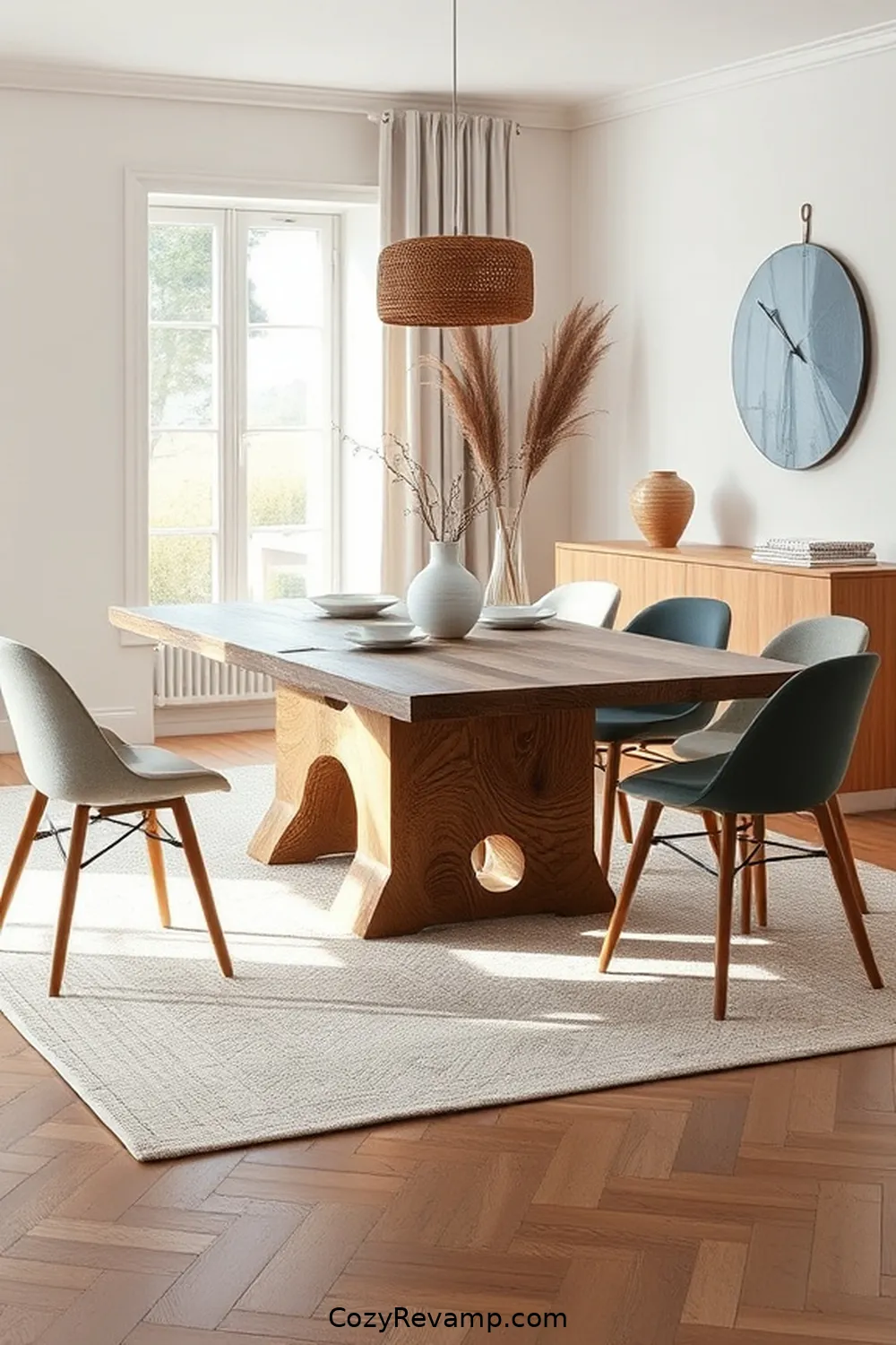 Designing a Functional Dining Table for How to Create a Scandinavian Dining Room With Recycled Wood Material