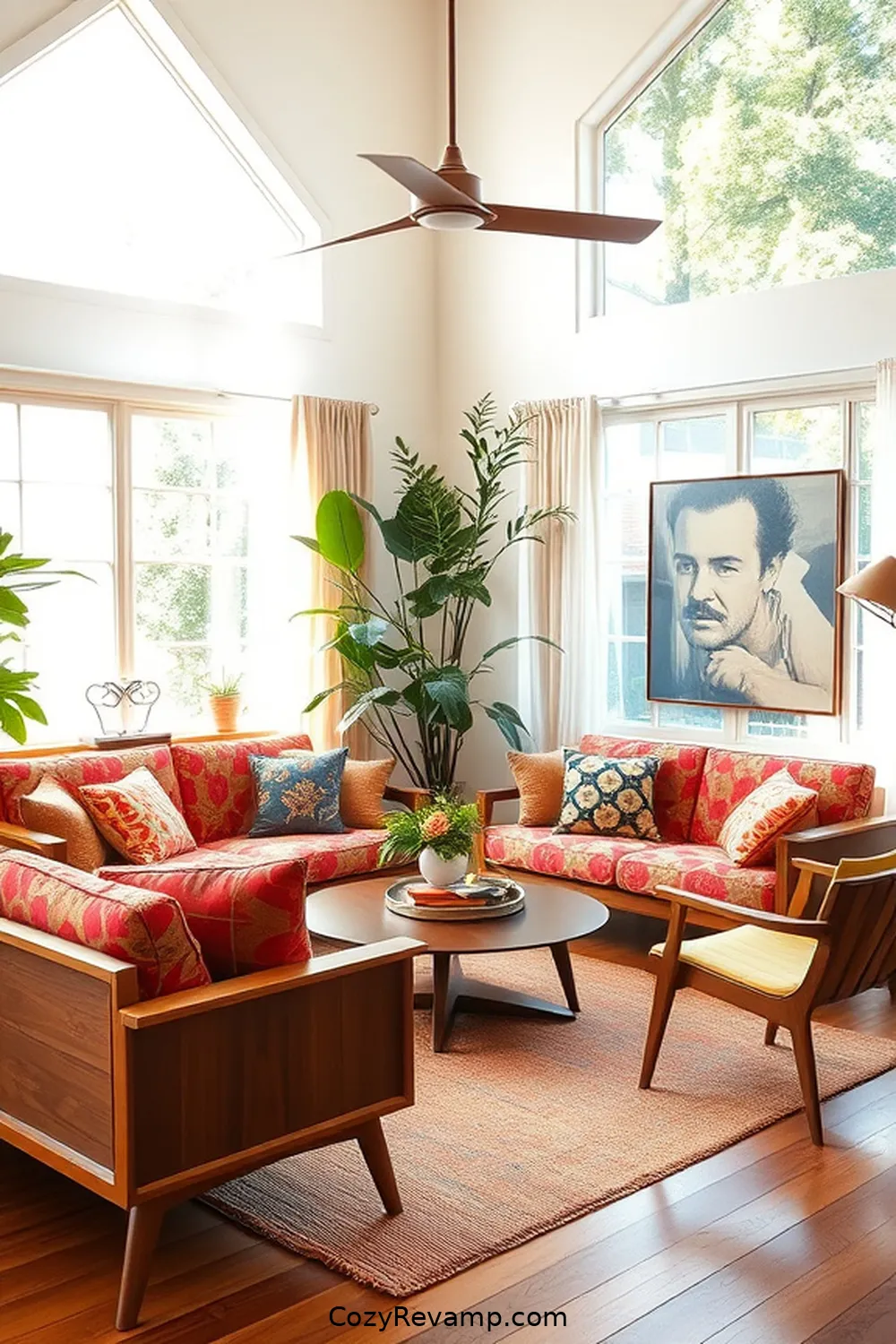 How to Design a Mid-Century Modern Living Room With Upcycled Fabric 14 Sustainable Practices in Mid-Century Modern Design for How to Design a Mid-Century Modern Living Room With Upcycled Fabric