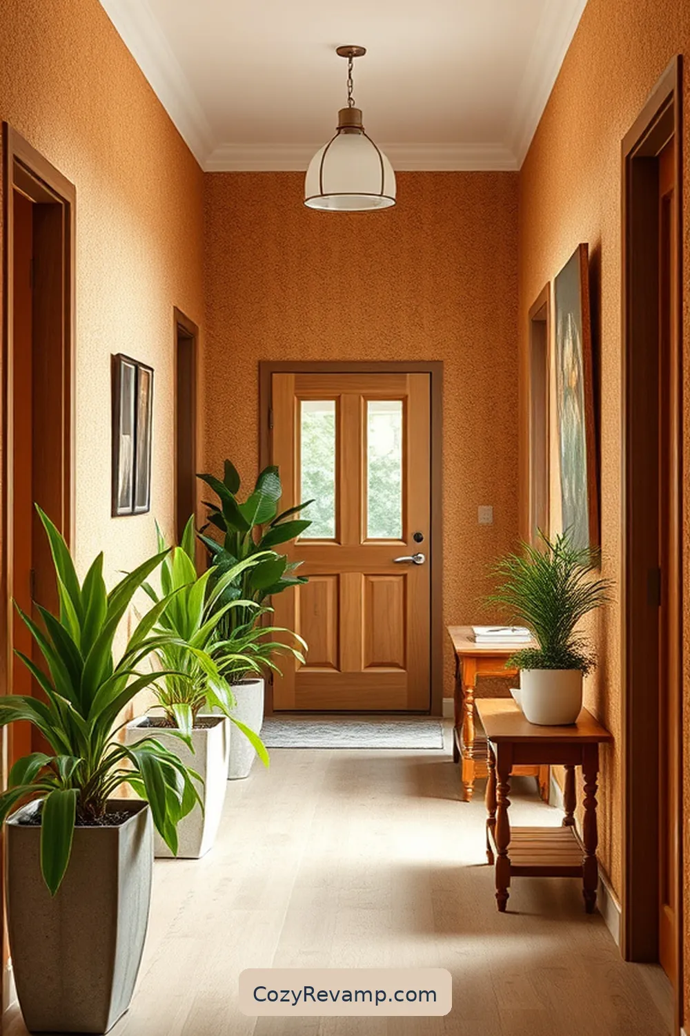 Incorporating Natural Elements With Cork for How to Design a Modern Farmhouse Hallway With Cork Material
