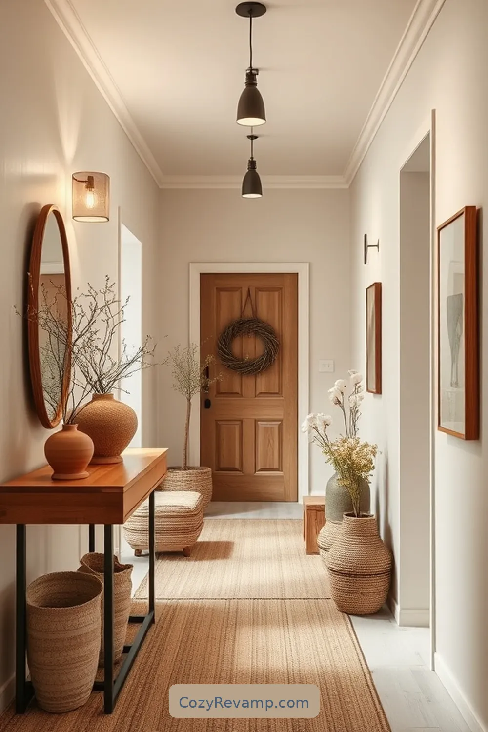 Choosing the Right Color Palette for How to Design a Modern Farmhouse Hallway With Organic Cotton Materials
