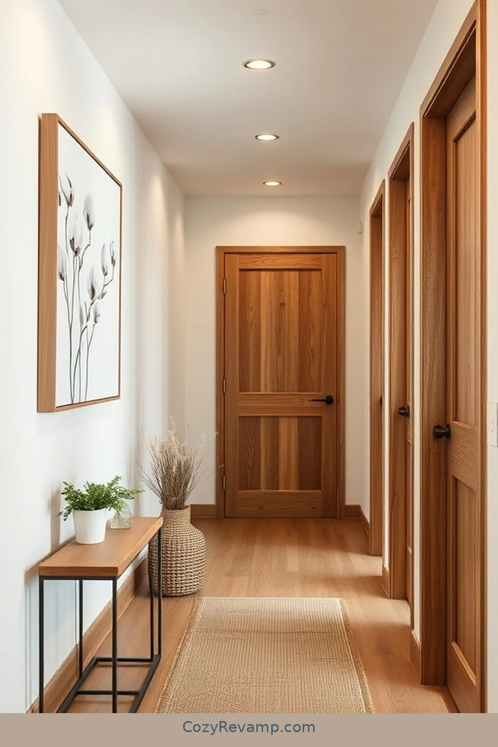 Designing With Organic Cotton Wall Art for How to Design a Modern Farmhouse Hallway With Organic Cotton Materials