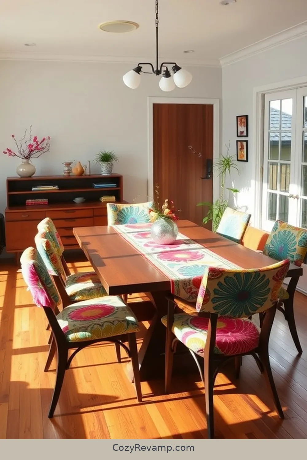 How to Style a Mid-Century Modern Dining Room With Upcycled Fabrics 2 Choosing the Right Upcycled Fabrics for How to Style a Mid-Century Modern Dining Room With Upcycled Fabrics