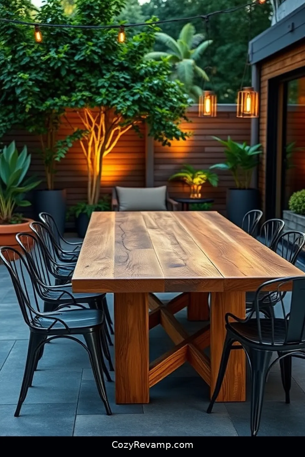 How to Style a Modern Farmhouse Outdoor Patio With Recycled Wood Materials 3 Designing Reclaimed Wood Furniture for How to Style a Modern Farmhouse Outdoor Patio With Recycled Wood Materials