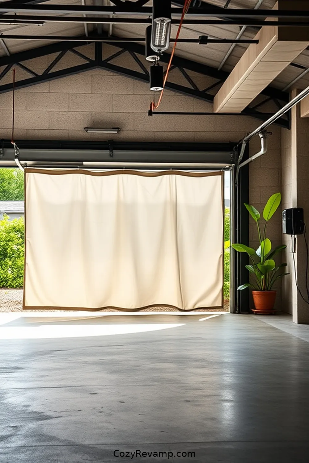 Cost-Effectiveness of Sustainable Materials for Innovative Designs of Industrial Garages With Organic Cotton Material