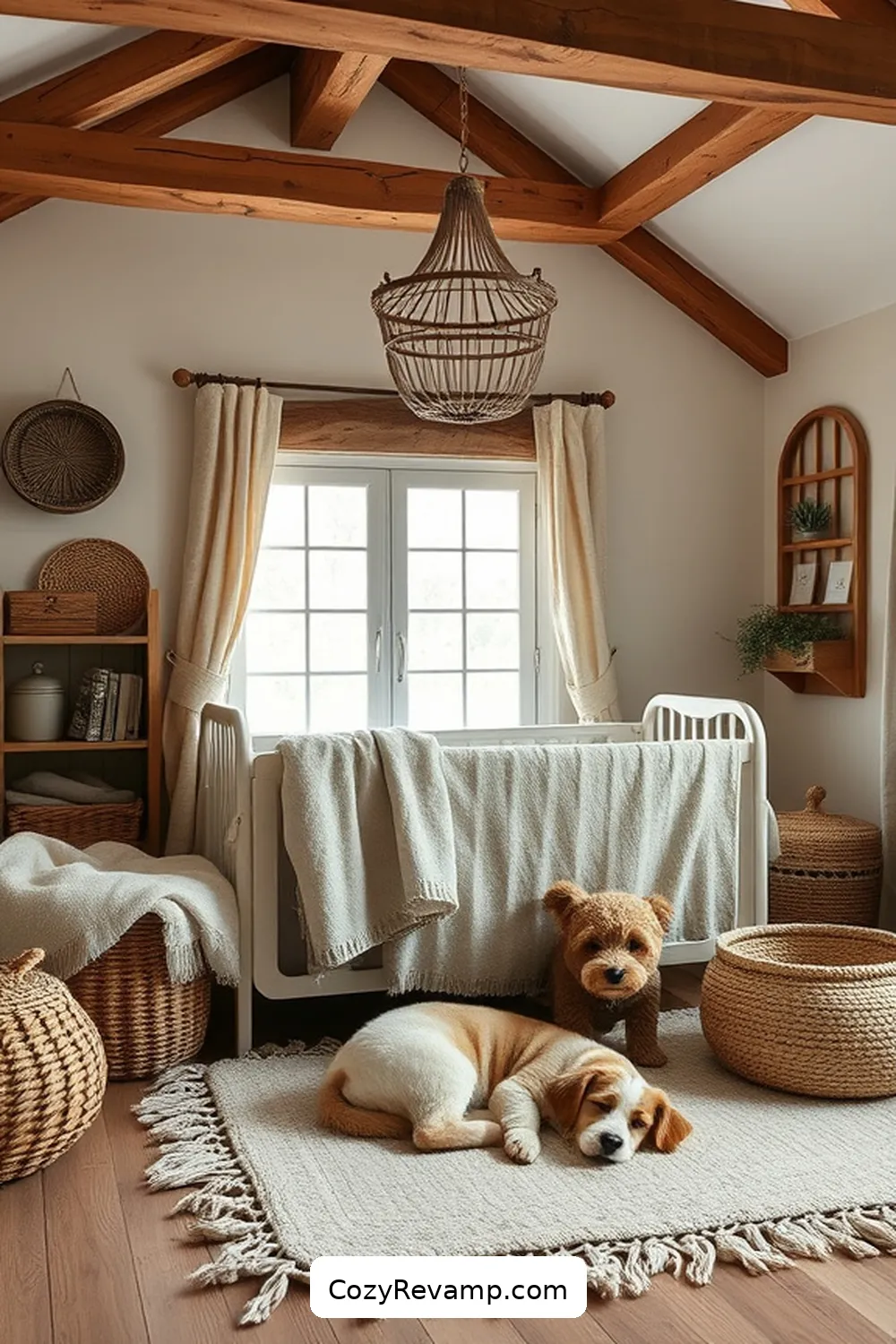 Key Elements of a Rustic Nursery With Natural Fibers 6 Creating a Cozy Atmosphere for Key Elements of a Rustic Nursery With Natural Fibers